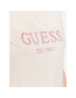 Guess T-Shirt V3YI15 I3Z14 Écru Slim Fit - Pepit.cz