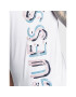 Guess T-Shirt Vertical Logo M3GI22 J1314 Bílá Slim Fit - Pepit.cz