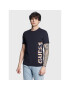 Guess T-Shirt Vertical Logo M3GI22 J1314 Tmavomodrá Slim Fit - Pepit.cz