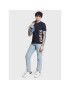 Guess T-Shirt Vertical Logo M3GI22 J1314 Tmavomodrá Slim Fit - Pepit.cz