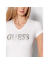 Guess T-Shirt W2GI05 J1300 Bílá Regular Fit - Pepit.cz