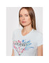 Guess T-Shirt W2GI06 J1311 Modrá Regular Fit - Pepit.cz