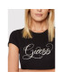 Guess T-Shirt W2GI24 KA0Q1 Černá Regular Fit - Pepit.cz