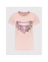 Guess T-Shirt W2YI29 J1311 Růžová Slim Fit - Pepit.cz