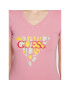 Guess T-Shirt W3RI59 J1314 Růžová Slim Fit - Pepit.cz