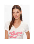 Guess T-Shirt W3YI34 J1314 Bílá Slim Fit - Pepit.cz