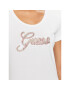 Guess T-Shirt W3YI36 J1314 Bílá Slim Fit - Pepit.cz