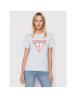 Guess T-Shirt W93I0R R9I60 Modrá Regular Fit - Pepit.cz