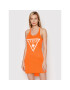 Guess Top E02I02 KB9I0 Oranžová Regular Fit - Pepit.cz