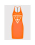 Guess Top E02I02 KB9I0 Oranžová Regular Fit - Pepit.cz