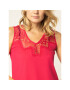 Guess Top Sl Mariam W01H85 WA2E0 Růžová Regular Fit - Pepit.cz