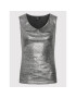 Guess Top W2YP33 KB840 Stříbrná Slim Fit - Pepit.cz