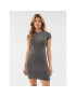 Guess Úpletové šaty W3BK0S Z3B50 Šedá Bodycon Fit - Pepit.cz