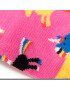 Happy Socks Dětské punčocháče KUNI60-3300 Růžová Slim Fit - Pepit.cz