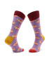 Happy Socks Klasické ponožky Unisex CAR01-5000 Fialová - Pepit.cz