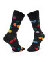 Happy Socks Klasické ponožky Unisex CHE01-9050 Černá - Pepit.cz