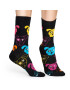 Happy Socks Klasické ponožky Unisex DOG01-9001 Černá - Pepit.cz