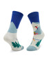 Happy Socks Klasické ponožky Unisex DSS01-6300 Bílá - Pepit.cz