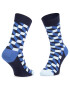 Happy Socks Klasické ponožky Unisex FIO01-6000 Tmavomodrá - Pepit.cz