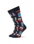 Happy Socks Klasické ponožky Unisex HSS01-6500 Tmavomodrá - Pepit.cz