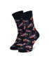 Happy Socks Klasické ponožky Unisex RFI01-6500 Černá - Pepit.cz