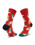 Happy Socks Klasické ponožky Unisex SNS01-4300 Červená - Pepit.cz