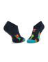 Happy Socks Kotníkové ponožky Unisex MSS38-6300 Tmavomodrá - Pepit.cz