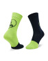 Happy Socks Sada 2 párů vysokých ponožek unisex XBES02-6500 Zelená - Pepit.cz