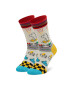 Happy Socks Sada 4 párů vysokých ponožek unisex XDNY09-0200 Černá - Pepit.cz