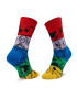 Happy Socks Sada 4 párů vysokých ponožek unisex XDNY09-0200 Černá - Pepit.cz