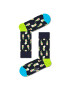 Happy Socks Sada 4 párů vysokých ponožek unisex XYUM09-0200 Barevná - Pepit.cz