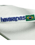 Havaianas Žabky Brasil Logo 41108500001 Bílá - Pepit.cz