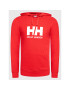 Helly Hansen Mikina Logo 33977 Červená Regular Fit - Pepit.cz