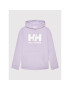 Helly Hansen Mikina Logo 41677 Fialová Regular Fit - Pepit.cz