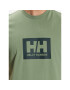 Helly Hansen T-Shirt Box 53285 Zelená Regular Fit - Pepit.cz