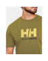 Helly Hansen T-Shirt Logo 33979 Zelená Regular Fit - Pepit.cz