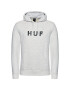 HUF Mikina Essentials Og Logo PF00099 Šedá Regular Fit - Pepit.cz