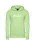 HUF Mikina Essentials Og Logo PF00099 Zelená Regular Fit - Pepit.cz