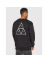 HUF Mikina Essentials Triple Triangle PF00492 Černá Regular Fit - Pepit.cz