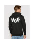 HUF Mikina HAZE Brush PF00369 Černá Regular Fit - Pepit.cz