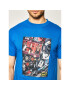 HUF T-Shirt Purveyers TS01014 Modrá Regular Fit - Pepit.cz