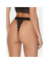 Hugo Kalhotky string Thong Lace 50502780 Černá - Pepit.cz