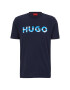 Hugo T-Shirt 50489662 Tmavomodrá Regular Fit - Pepit.cz