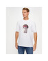 Hugo T-Shirt Dampignon 50495167 Bílá Relaxed Fit - Pepit.cz