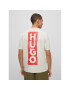 Hugo T-Shirt Danden 50493996 Béžová Relaxed Fit - Pepit.cz