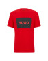 Hugo T-Shirt Dulive222 50467952 Červená Regular Fit - Pepit.cz