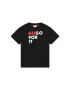 Hugo T-Shirt G25108 D Černá Regular Fit - Pepit.cz