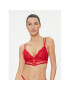 Hunkemöller Podprsenka Bralette Simone Bralette 203649 Červená - Pepit.cz