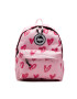 HYPE Batoh Pink Glitter Scribble Heart Crest Backpack YVLR-667 Růžová - Pepit.cz