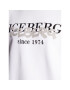 Iceberg Mikina 23EI1P0E05163021101 Bílá Regular Fit - Pepit.cz